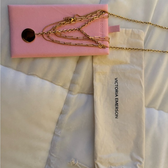 Victoria Emerson Gold Multi-Layer Necklace - Picture 3 of 3